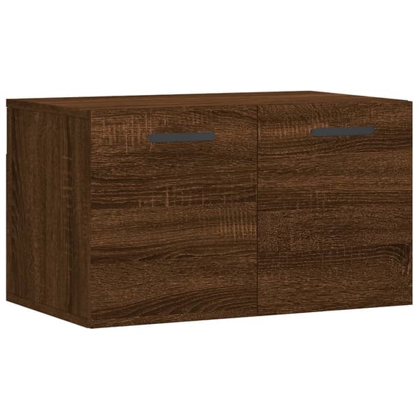 vidaXL vægskab brunt egetræ 60x36,5x35 cm