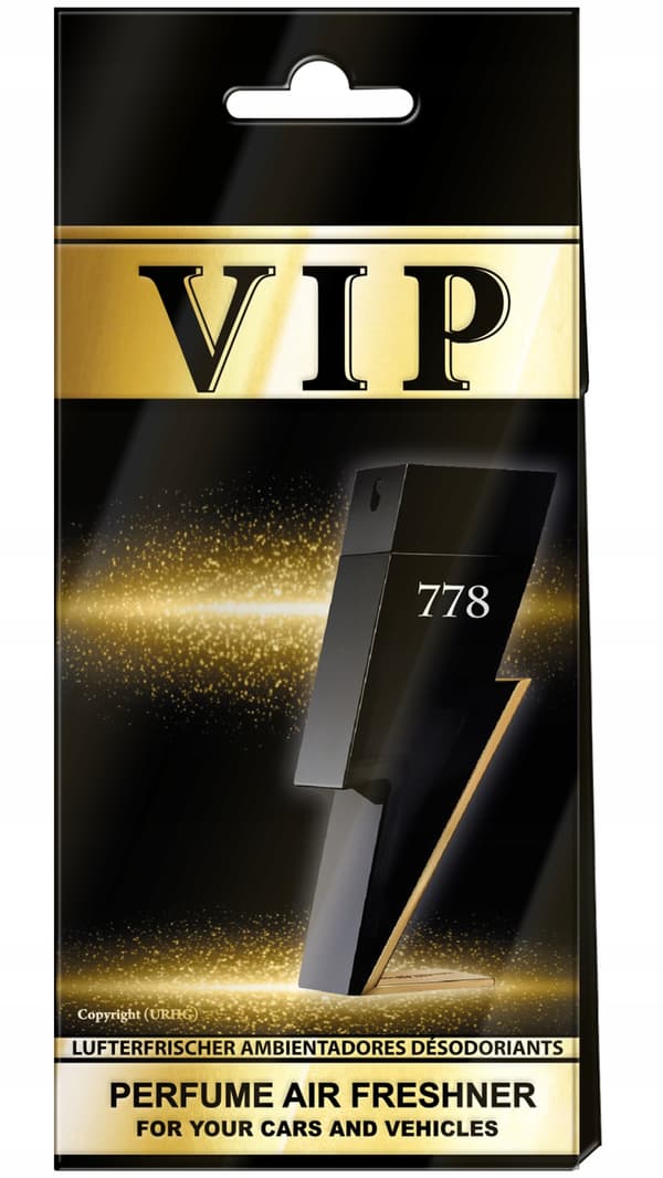 Caribi VIP 778 Duftende Bil Luftfrisker Bad Boy