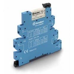 Releliitäntämoduuli 62mm MasterBASIC1P 6A 24VAC/DC AgNi Z-kontaktit