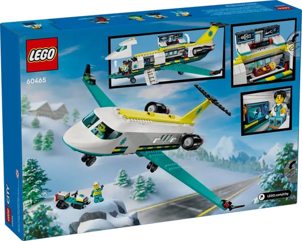 LEGO City Ambulancefly 403-delt sæt (60465)