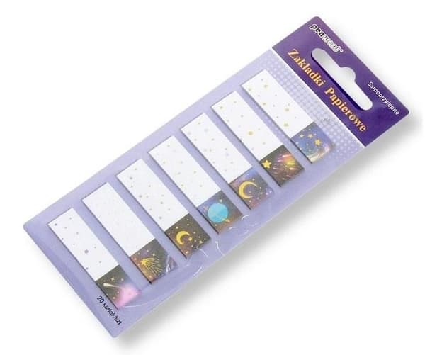 Indexflikar 12x45mm 7x20st papper