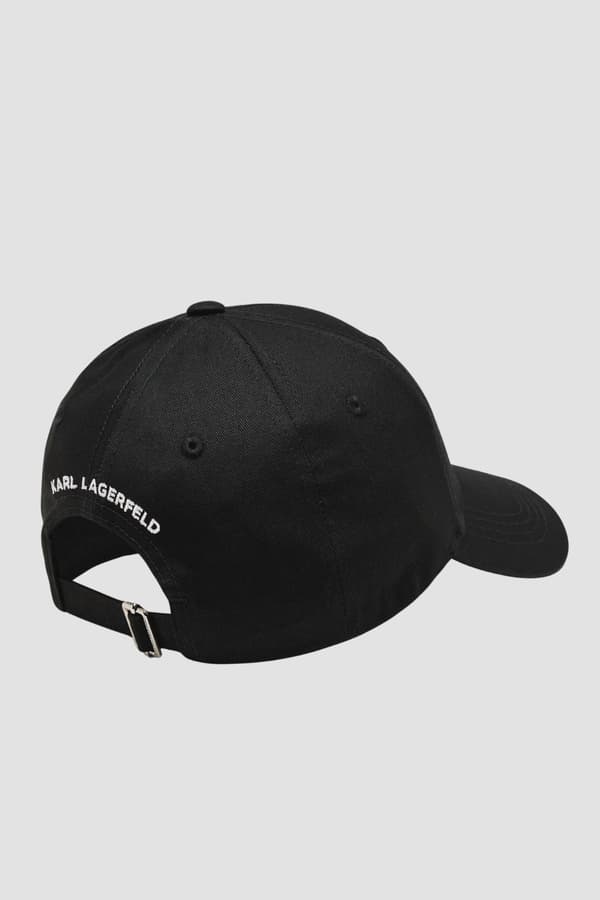 Karl Lagerfeld svart basebollkeps