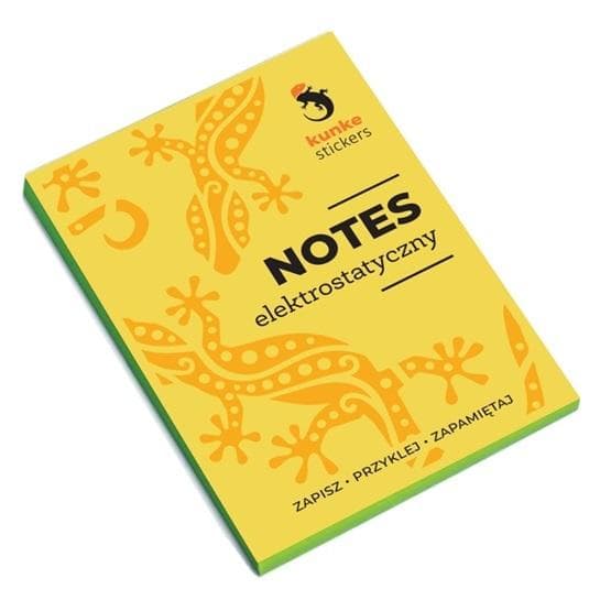 Grøn elektrostatisk notesbog 100 ark