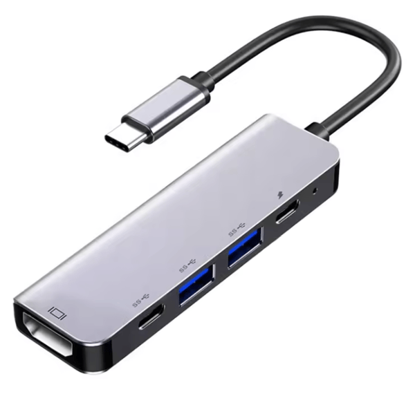 Adapter 5-i-1 HUB USB-C SC-USH83