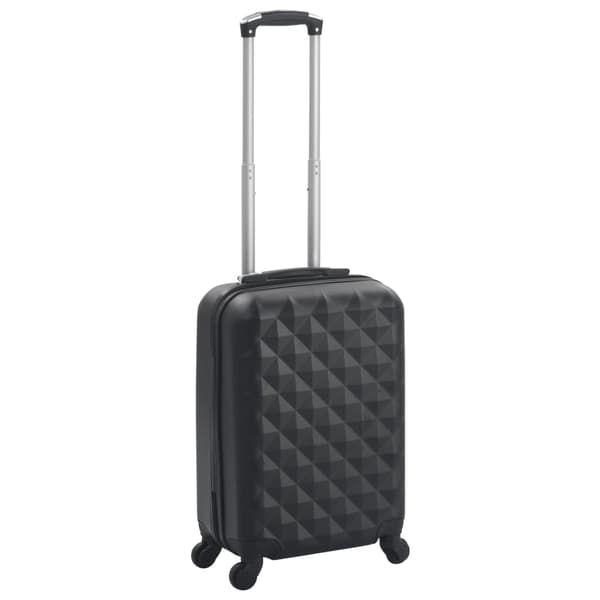 vidaXL Kova kotelo, musta, ABS