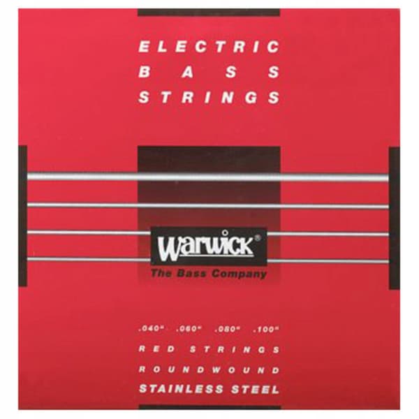 Warwick 42210 - Strängset för basgitarr, 4-strängad, Medium Light, .040