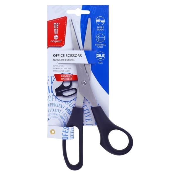 Sort saks 20,5 cm MemoBe
