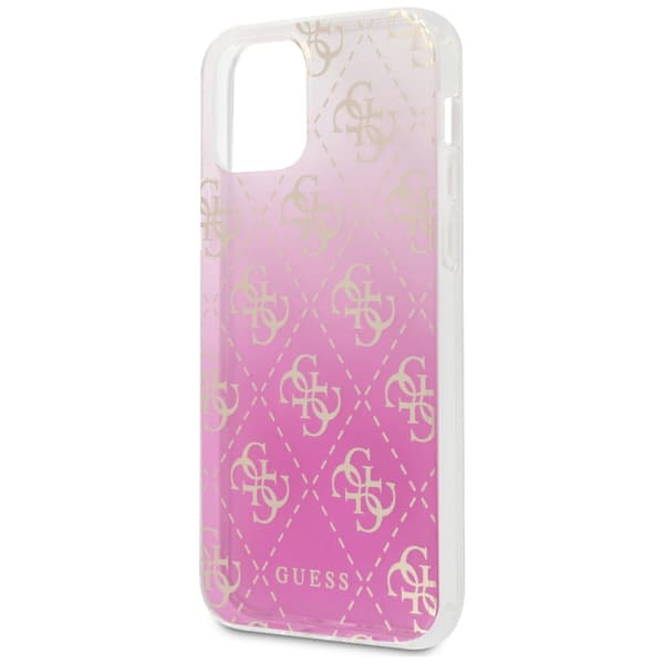 Guess 4G Gradient-skal till iPhone 12 mini, Rosa