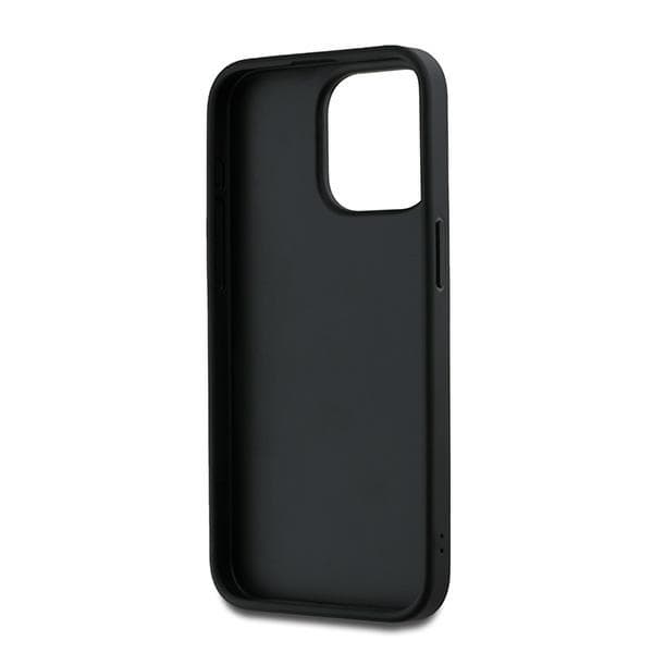 DKNY DKHCP15XPBSWSK iPhone 15 Pro Max 6,7" sort/sort hårdt cover Håndledsrem Standard Logo