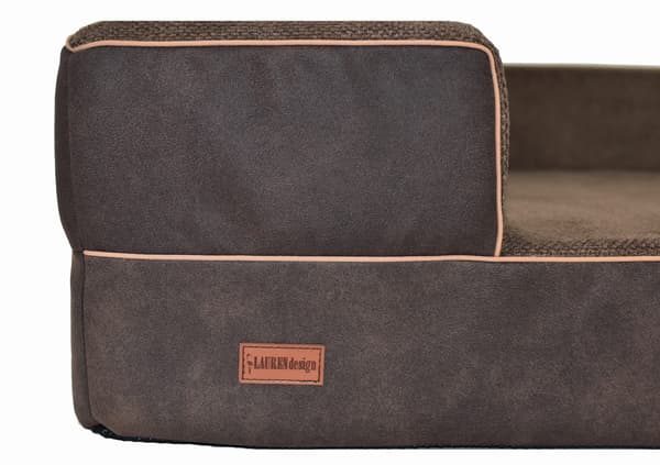 Rex ortopædisk sofa brun M - 70 x 60 x 16 cm