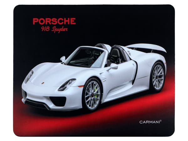 Computermusemåtte - Klassisk & Eksklusiv, Porsche 918 Spyder (CARMANI)