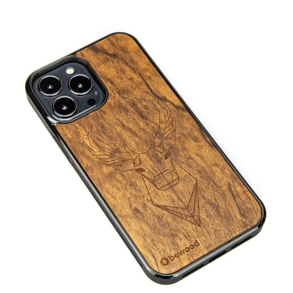 Träskal till iPhone 13 Pro Max IMBUIA DEER