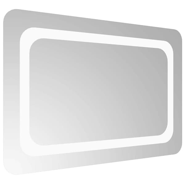 vidaXL Badrumsspegel med LED, 60x40 cm