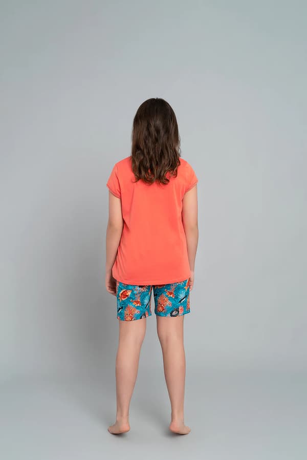 Oceania flickpyjamas, korta ärmar, korta byxor, 4 år