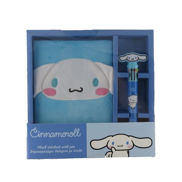 Cinnamoroll Plys Dagbog med Kuglepen