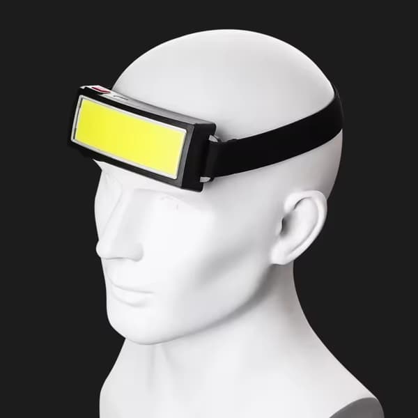 40 LED genopladelig pandelampe, 3 tilstande