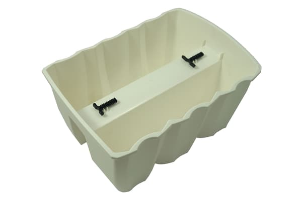 CROWN DCRO400 Räcke Blomkruka | Vit
