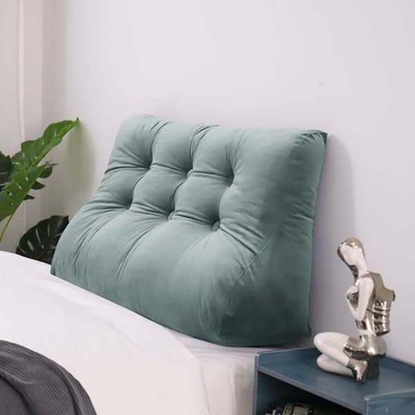 Grå fløjlspude Grå fløjlspude 200 cm