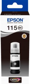 Epson L8160/L8180 sort pigmentblæk (C13T07C14A)