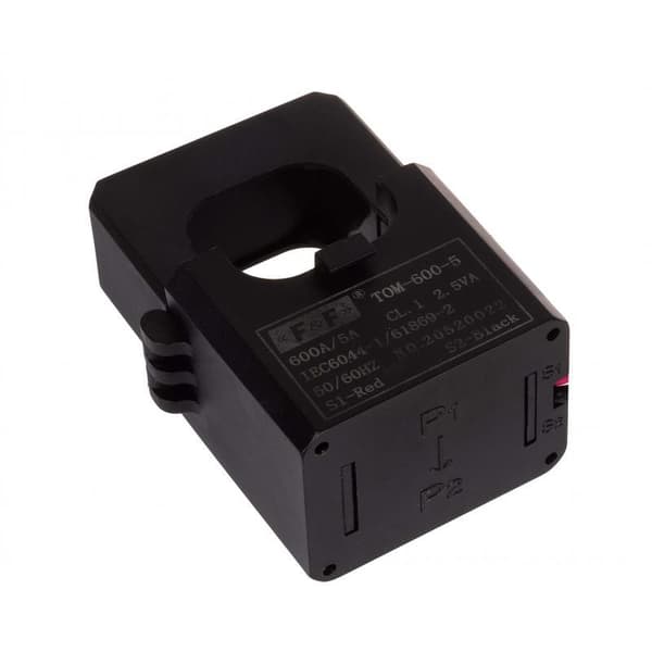 Miniature split-core strømtransformer 600-5A klasse 1