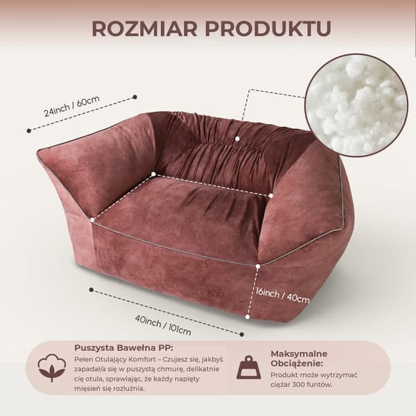 Komfortabel sofa til afslapning