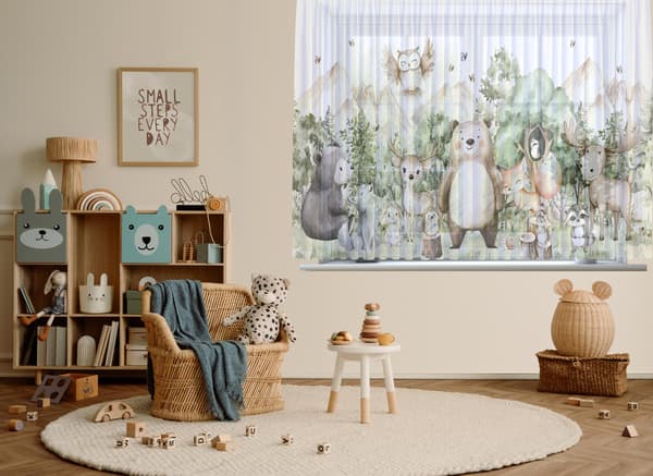 Gardin på tejptryck 409