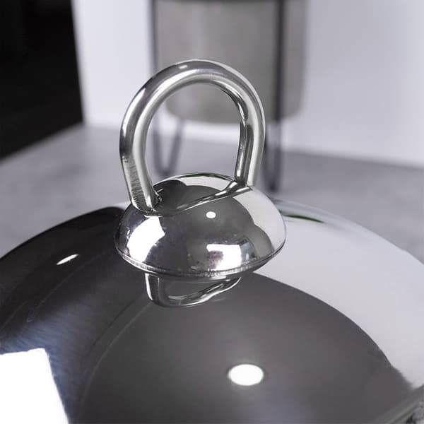Stålvattenkokare silver ANETT 1,2 l
