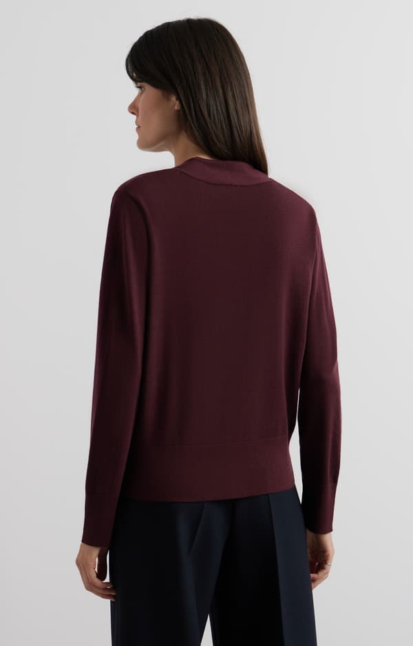Glat cardigan i størrelse S