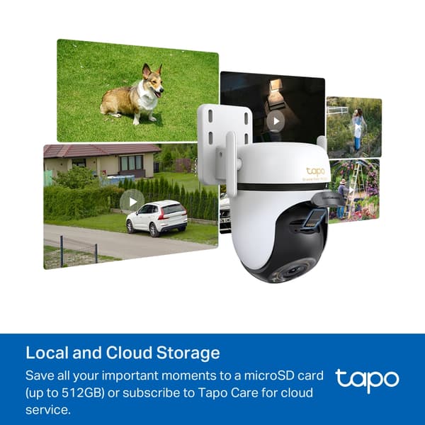 TP-Link Tapo C530WS Hvidt IP-kamera