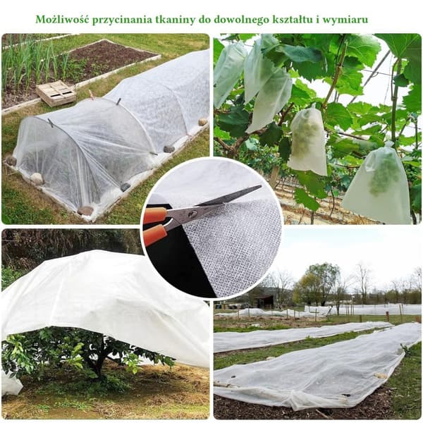 Multifunktionel haveagrotekstil 2,5 x 5 m OA02