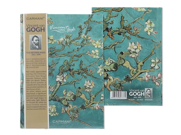 Carmani, notesbog - VAN Gogh/Blomstrende mandeltræ