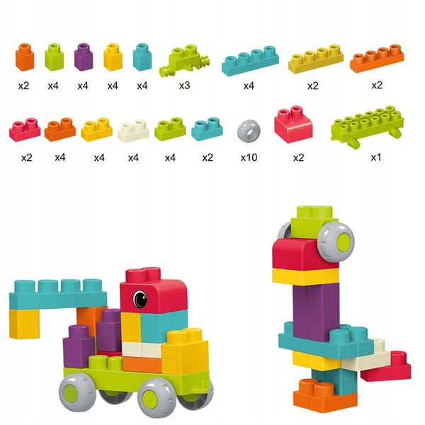 LITTLE GENIUS BLOCKS MJUKA 62 BITAR 5190