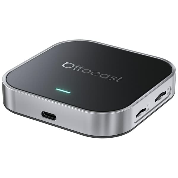 Ottocast PCS55-T Autosovitin OttoAibox E2 Android Multimediaboksi Musta