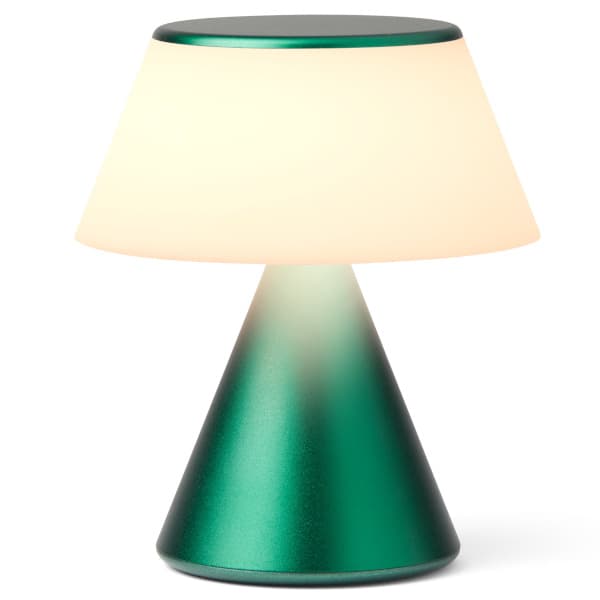 Lexon Luma M LED-lampe, mørkegrøn