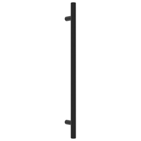 vidaXL skabsgreb 10 stk. sort 224 mm rustfrit stål