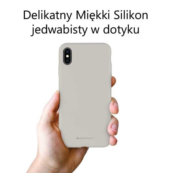 Mercury Silikone Etui til Galaxy S20+, Lysegrå