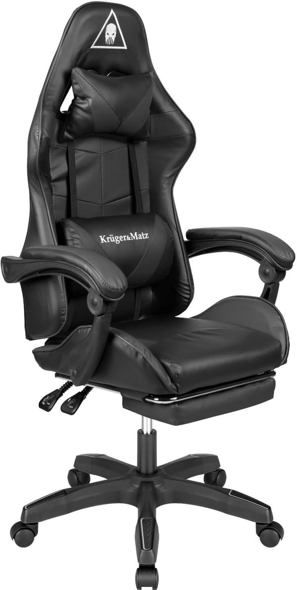 Kruger & Matz GX-150 Sort Gamingstol