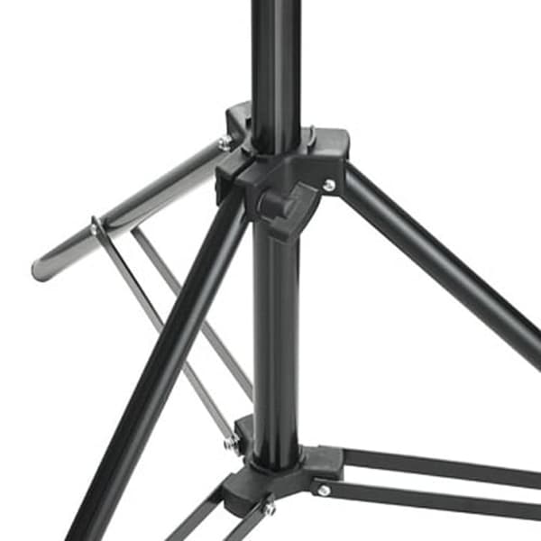vidaXL Lampstativ, höjd 78-210 cm