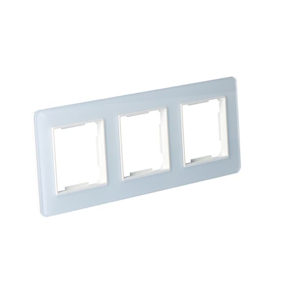 Trippelram, glas, vit, online-sortiment