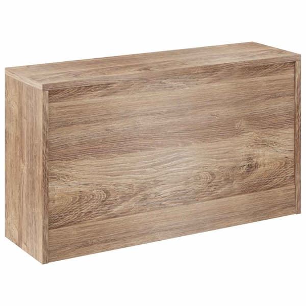 vidaXL skoskab egetræ 80x24x45 cm