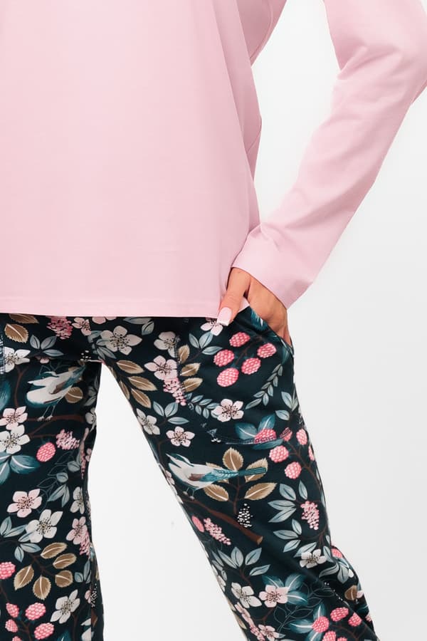 Dampyjamas med lång ärm, långbyxor Marisal S