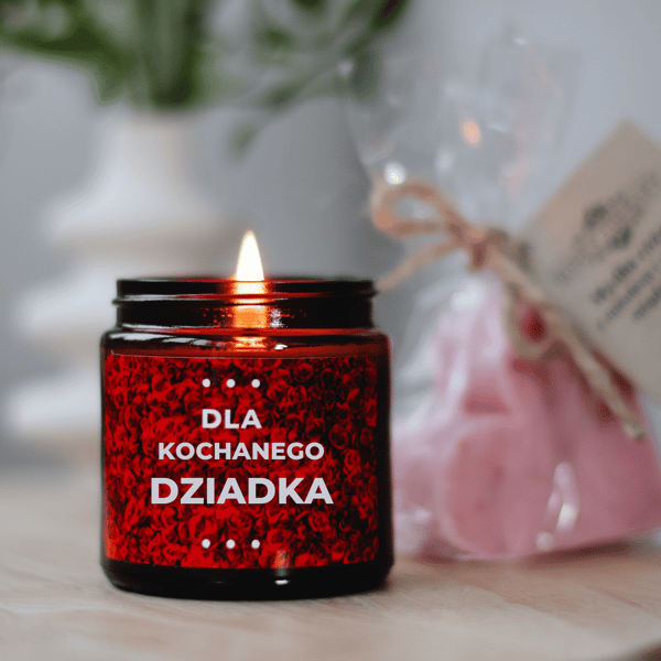 FÖR EN ÄLSKAD MORFARA - DOFTANDE SOJALJUS - MORFARS DAG