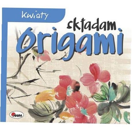 Blommor. Jag viker origami.