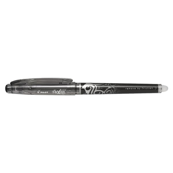 Pilot FriXion Point Fine Gelpen. Sort