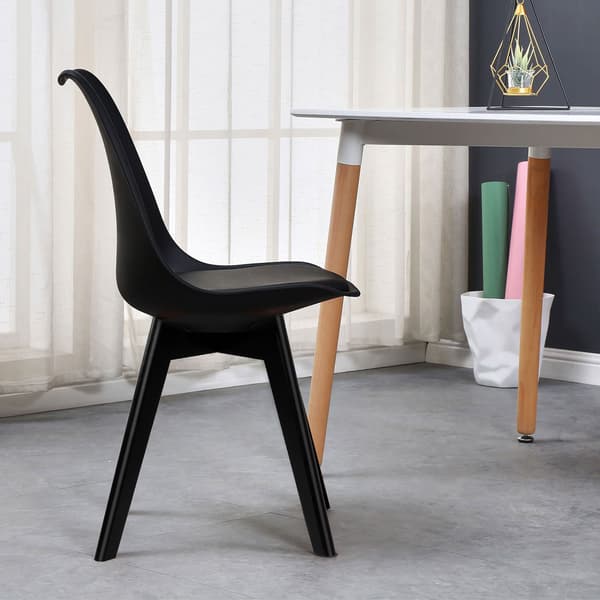 Nantes Black DSW moderne stol sort