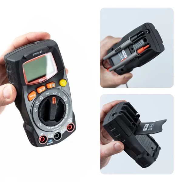 SONEL CMM-11 multifunktionelt håndholdt digitalt multimeter + tilbehørssæt