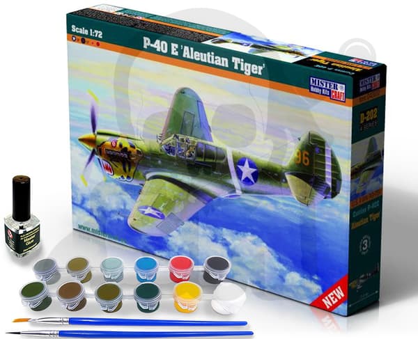 MCRZD202 P-40E Aleutian Tiger 1:72 Startset