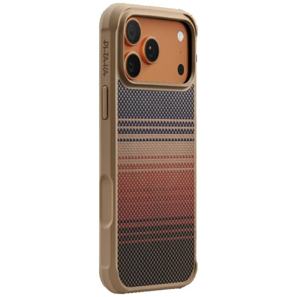 PITAKA Aramid ProGuard MagSafe etui til iPhone 17 Pro sunset