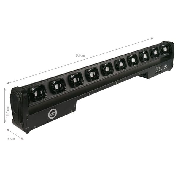LIGHT4ME Sweeper Bar 10x15 rörlig LED-effektlist