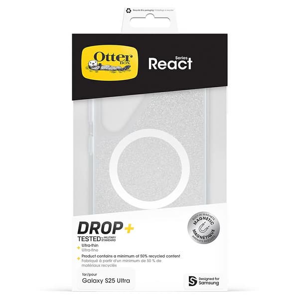 Samsung Otterbox React Magnet-cover til Galaxy S25 Ultra Stardust